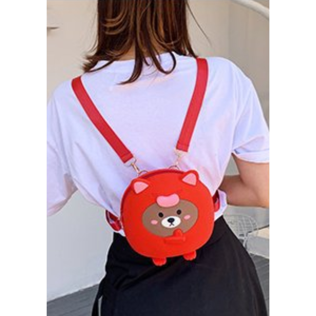 Trendy Cartoon Design Backpack for Kids and Girls