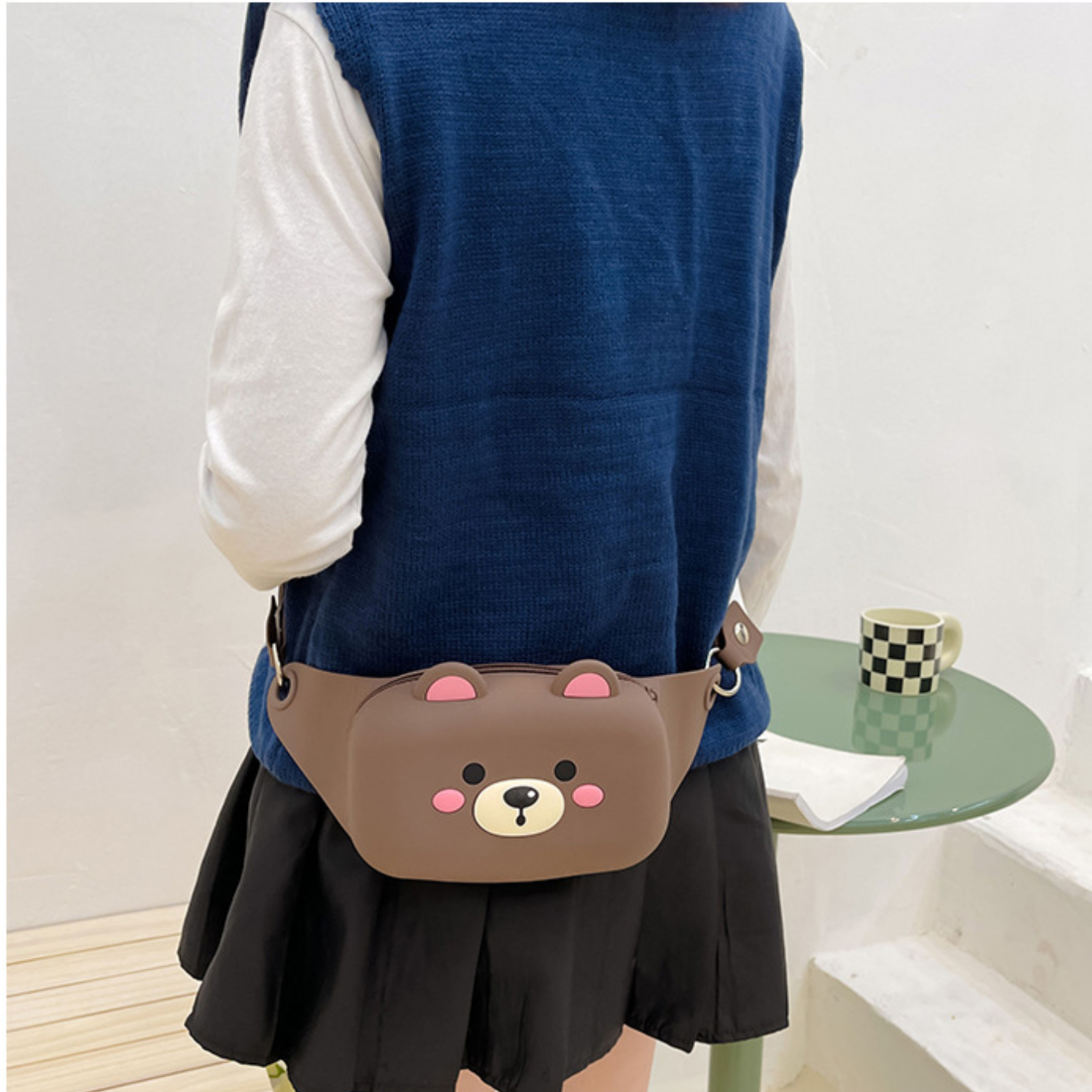 Bear Waist Bag for Kids and Girls