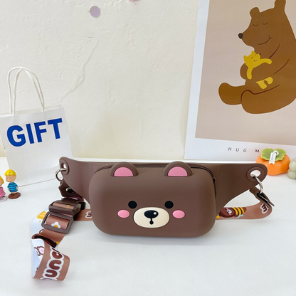 Bear Waist Bag for Kids and Girls